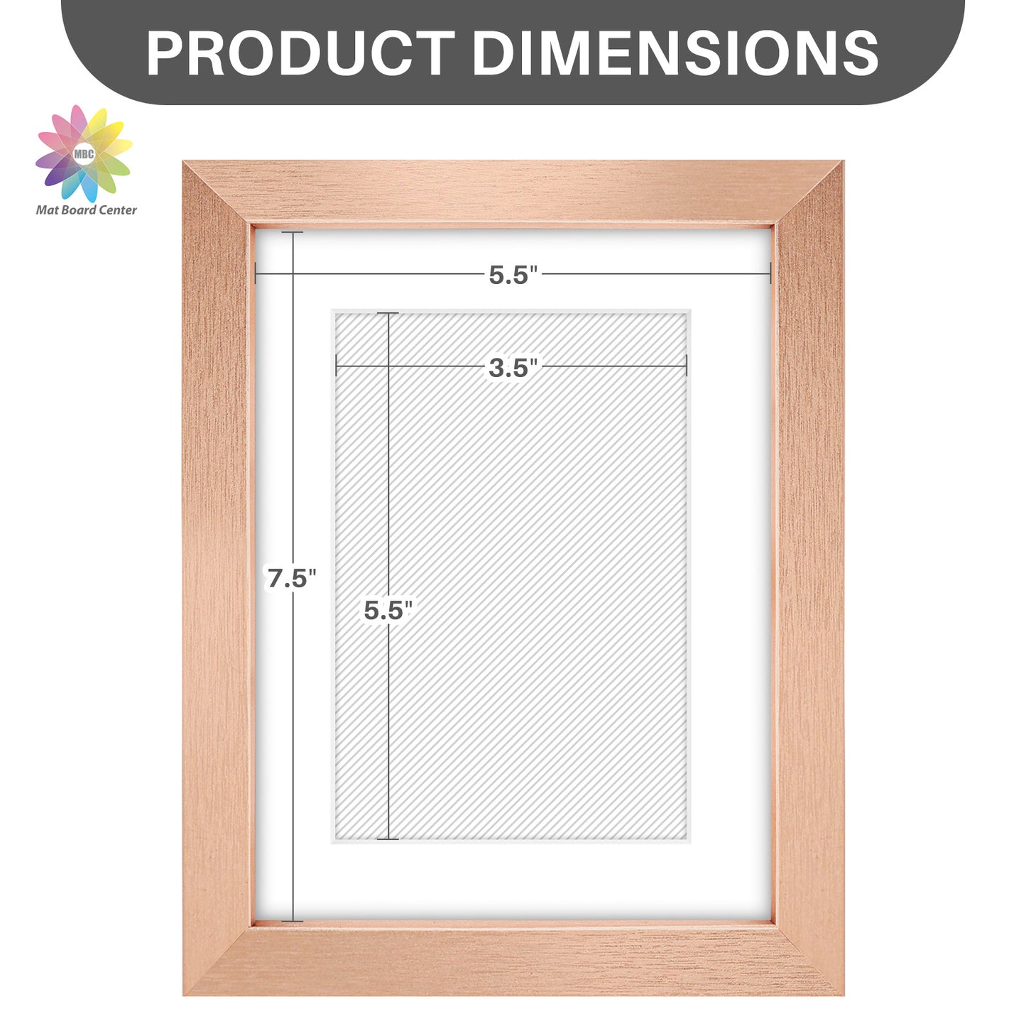 Clearance 6x8 Picture Frames for 4x6 Photo with White Mat and Plexiglass
