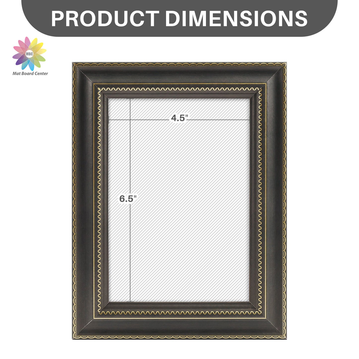 Clearance 5x7 Picture Frame with Plexiglass (18 Pcs Per Box)