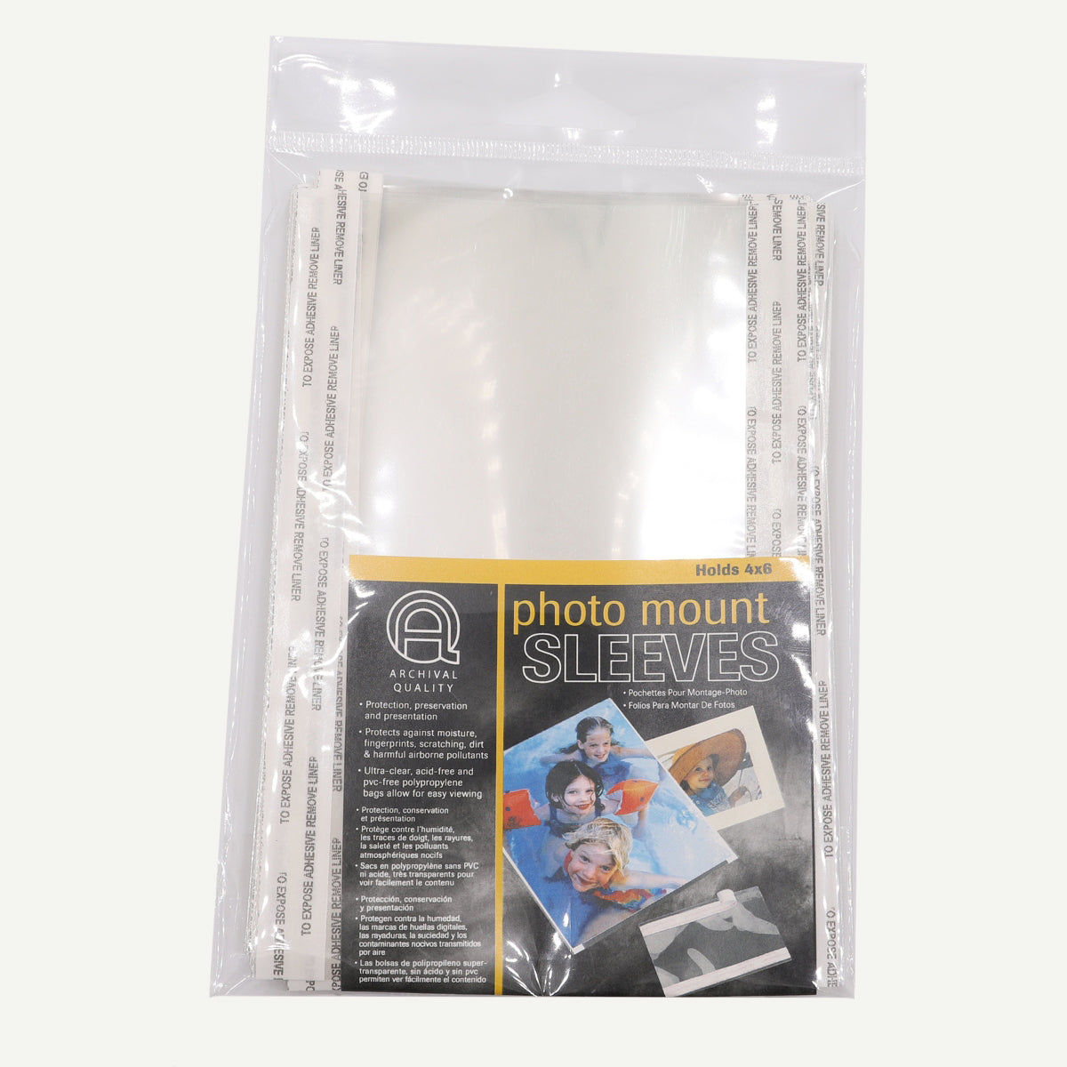Lineco Photo Mounting Sleeve 4x6