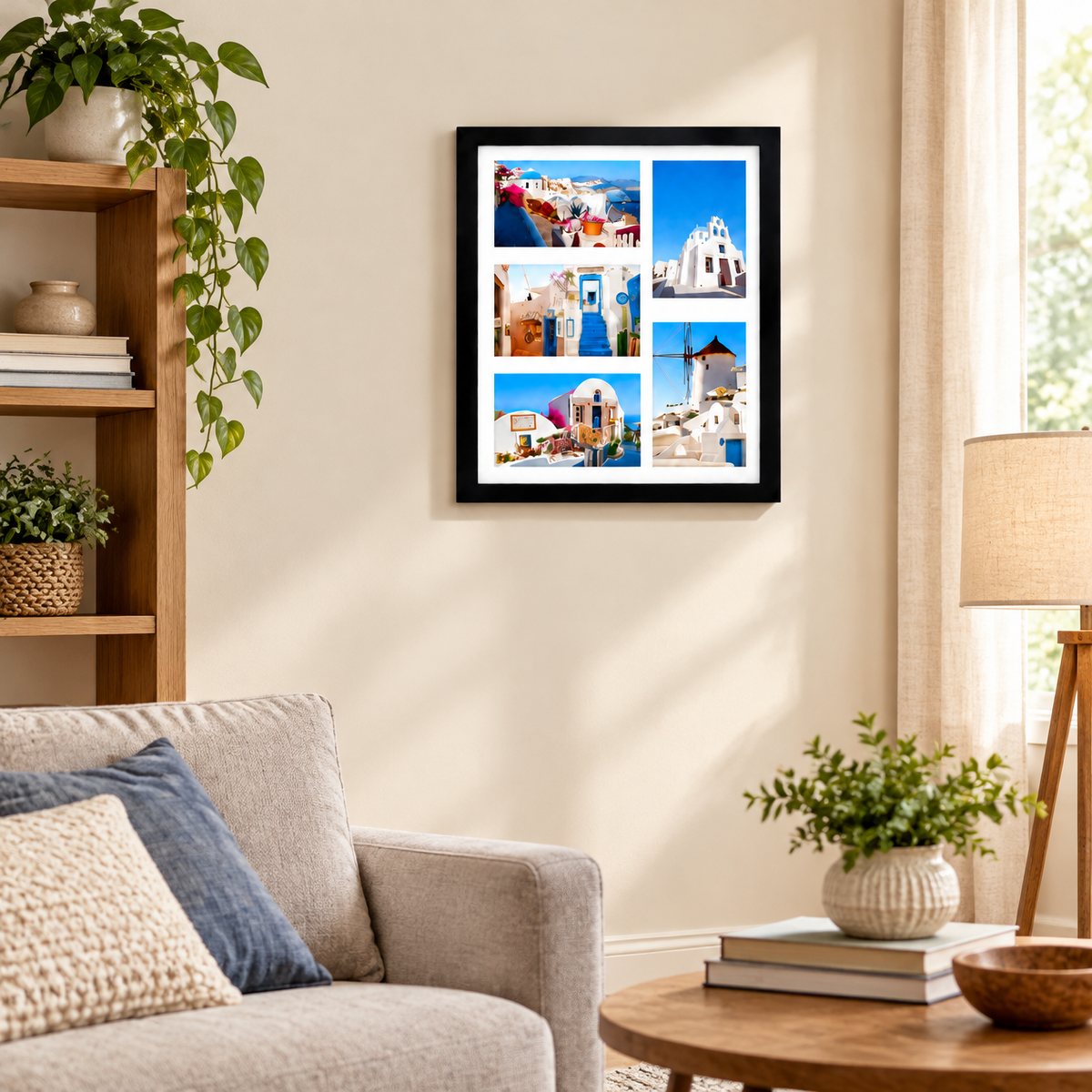 11x14 Collage Picture Frames for Five 4x6 Pictures Black (10 Pcs per Box)