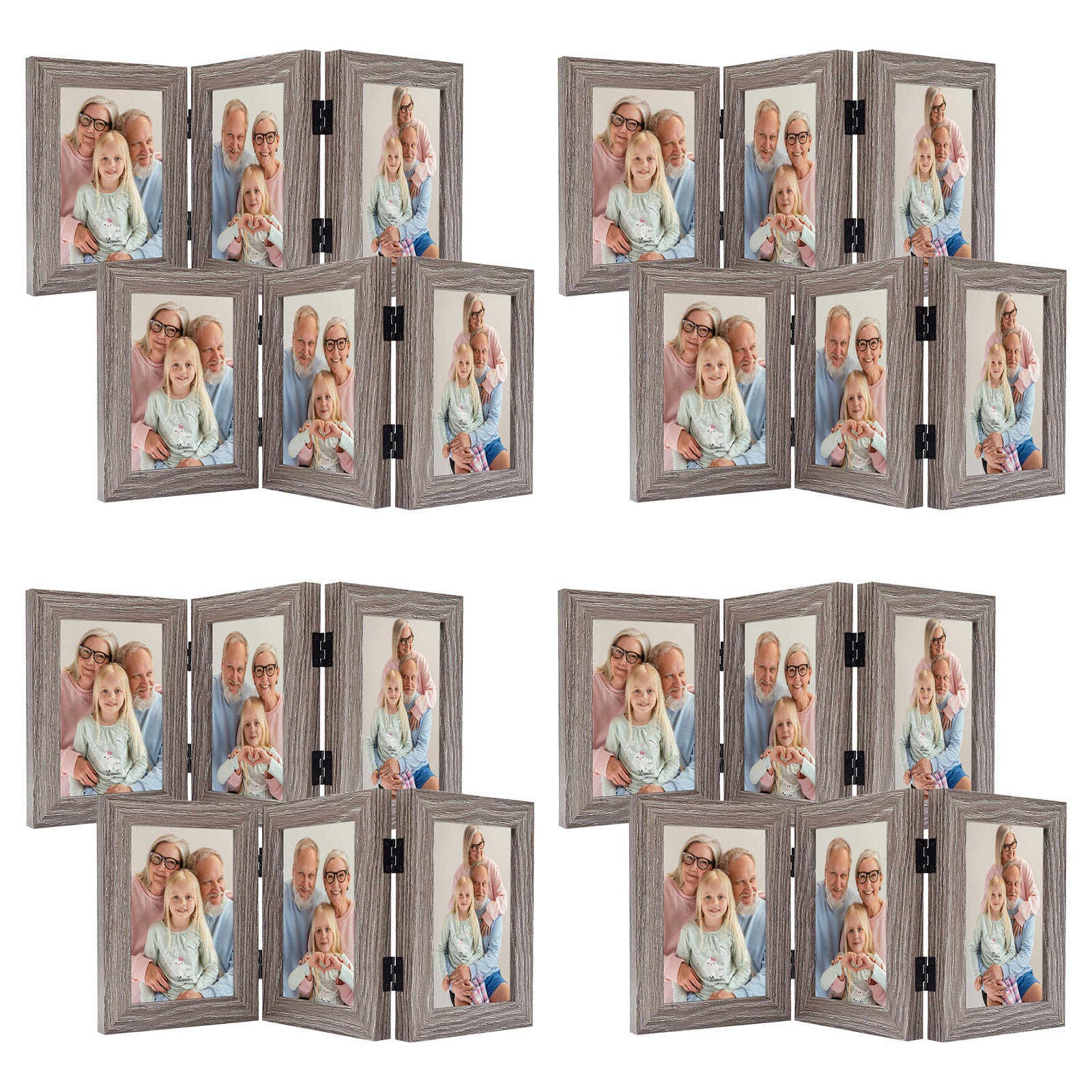 Clearance 4x6 Three Picture Frame (8 Pcs per Box)