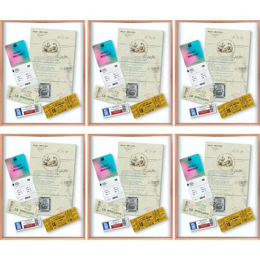 Clearance 16x20 Floating Frame For Any Size Photo Up to 16 by 20 Rose Gold (6 Pcs Per Box)