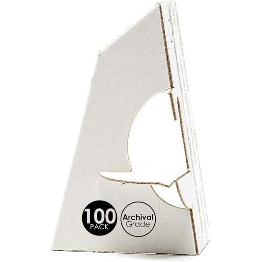 Self Stick Easel Back, Cardboard Stand Pack of 100 3 Inch
