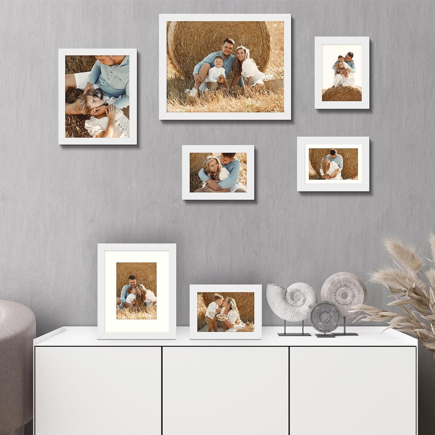 Gallery Wall Frames Set White(28 Pcs Per Box)
