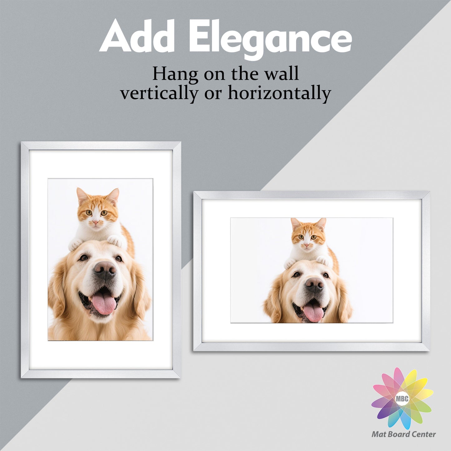 Clearance 16x24 Picture Frame for 12x18 Picture with White Mat (6 Pcs per Box)