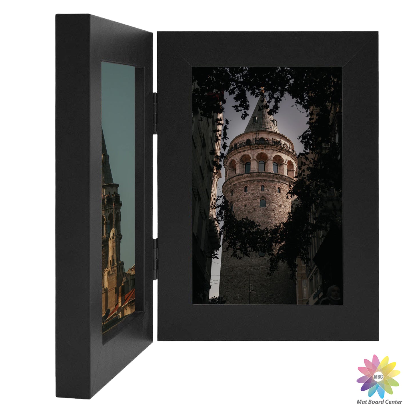 Clearance Double Picture Frame For 4x6 Photo Hinged Frames (10 Pcs Per Box)