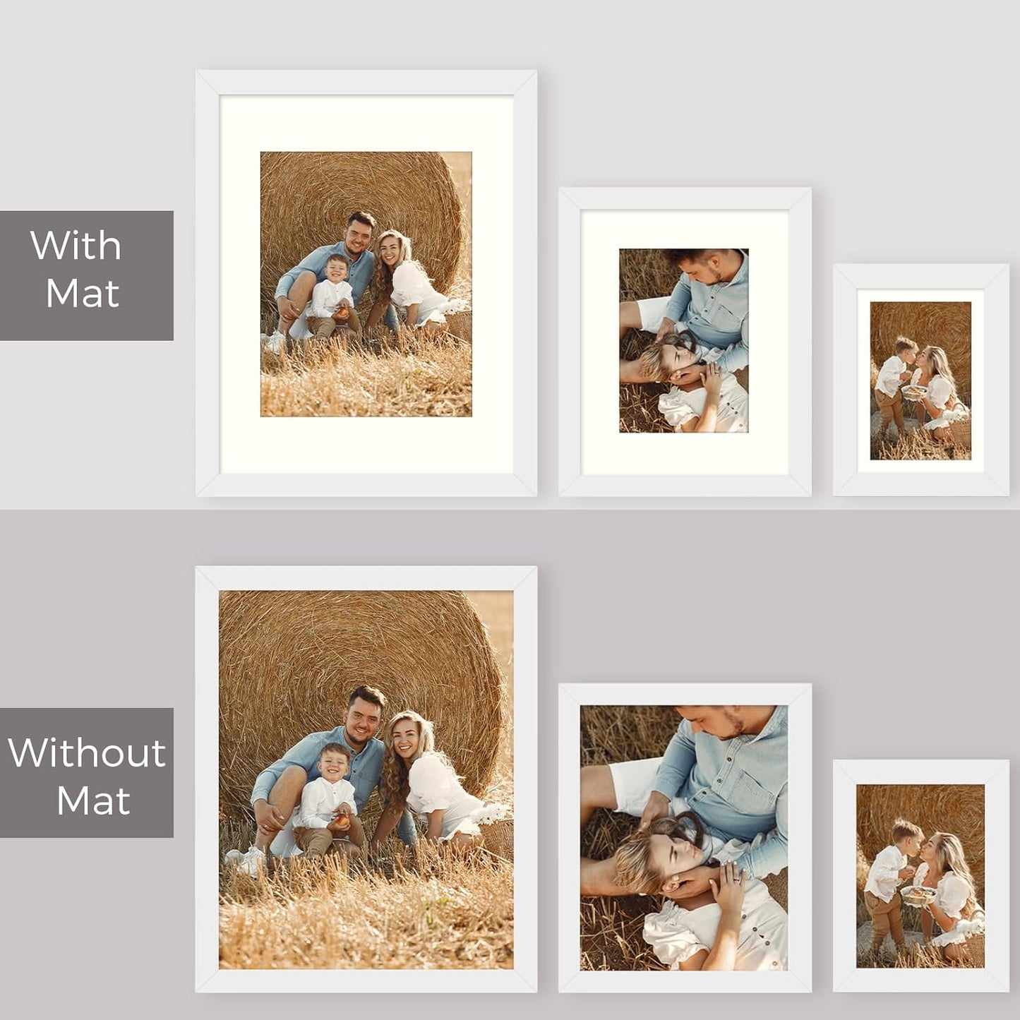 Gallery Wall Frames Set White(28 Pcs Per Box)