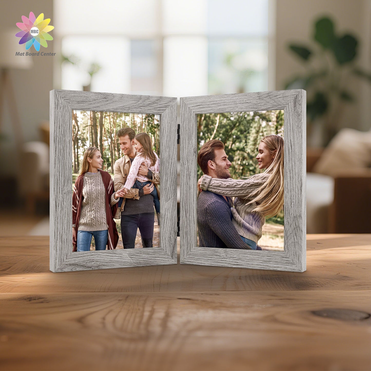 Double Picture Frame for 5x7 Picture (10 Pcs Per Box)