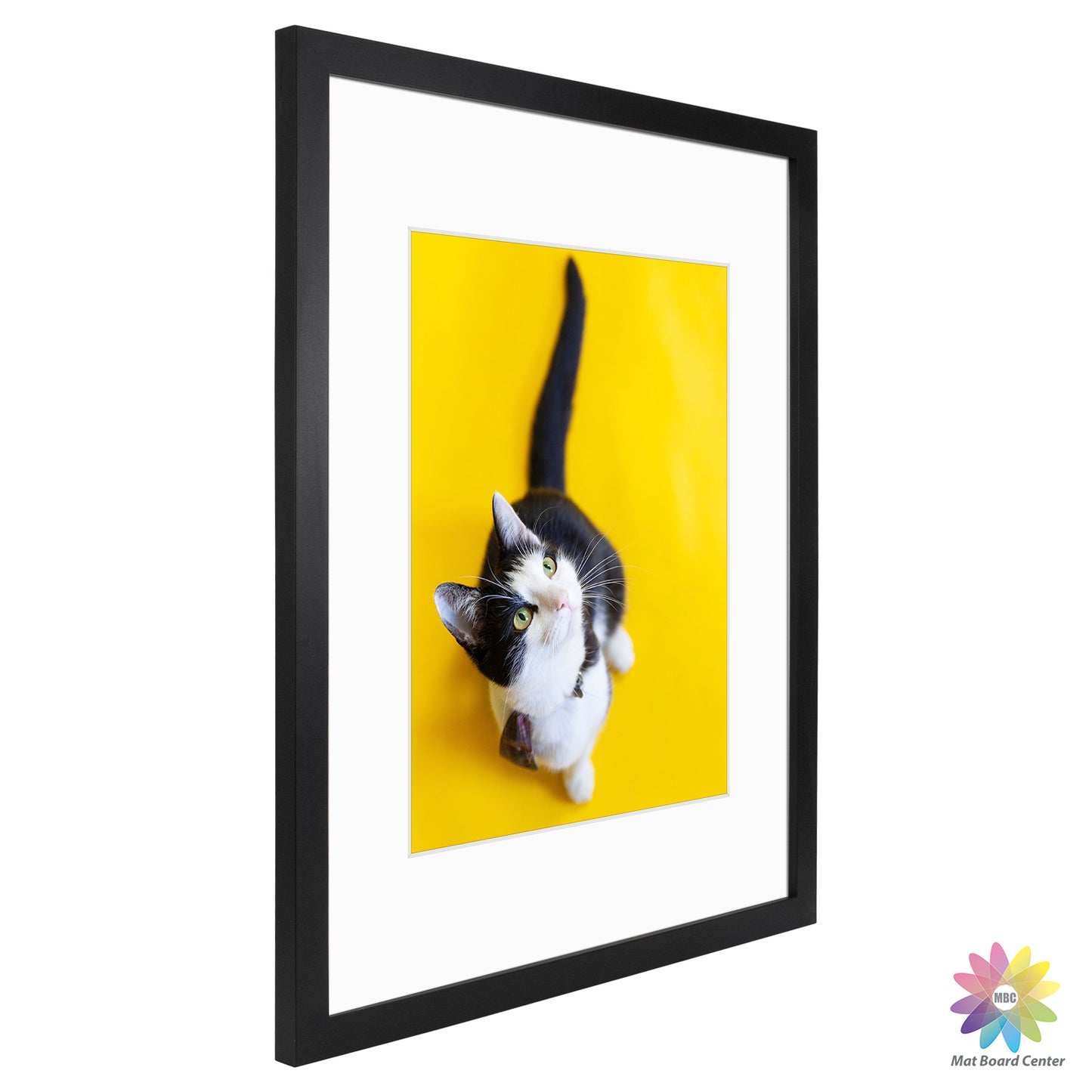 16x20 Frame for 11x14 Picture Black MDF