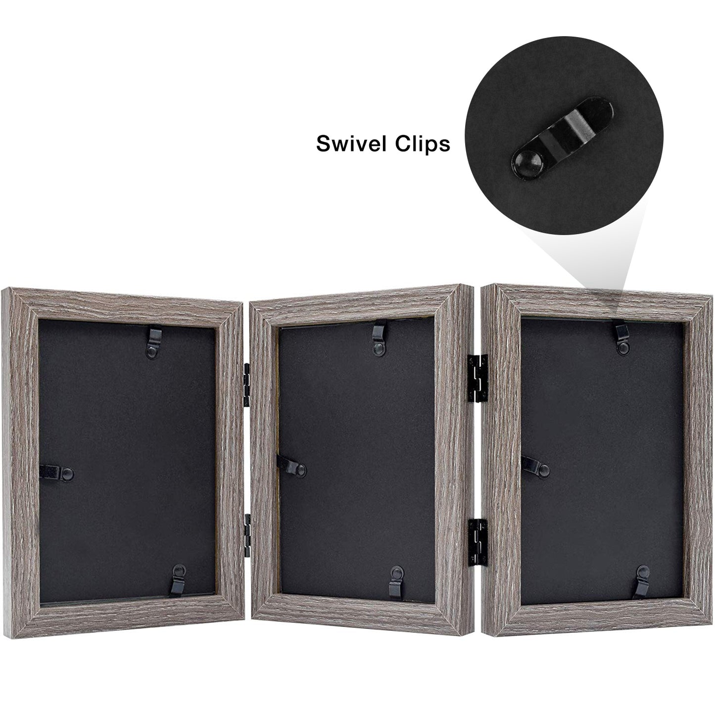 Clearance 4x6 Three Picture Frame (8 Pcs per Box)