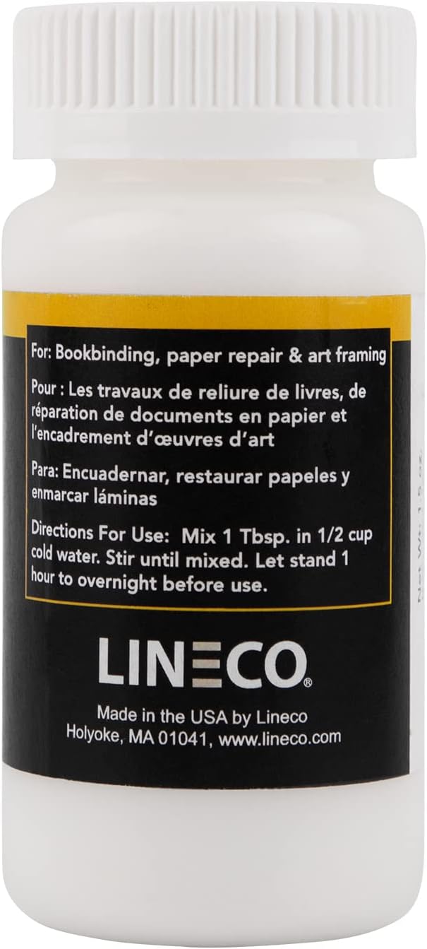 Lineco Methyl Cellulose Adhesive 1 1/2 oz. bottle