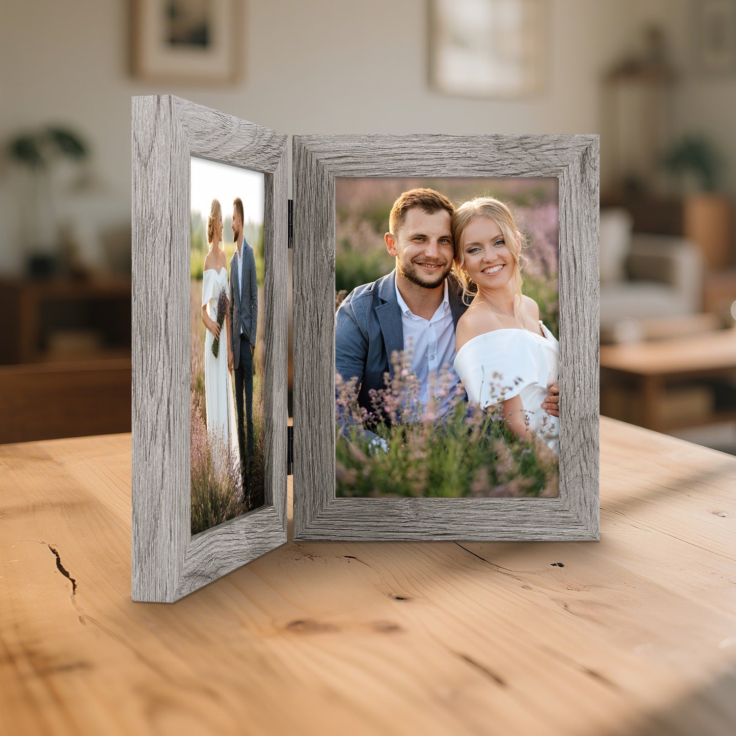 Double Picture Frame for 5x7 Picture (10 Pcs Per Box)