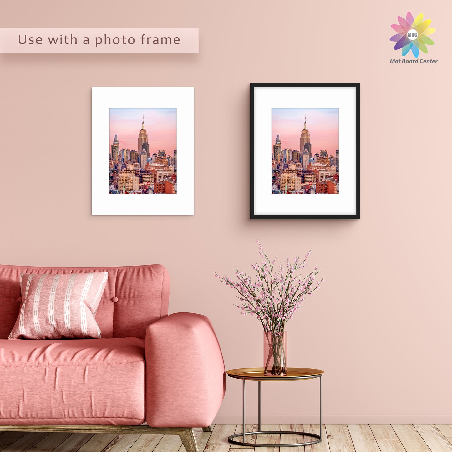 10 Pack 16x20 Whitecore Economy Pre-Cut Mat for 11x14 Photo+ Backing + Bag