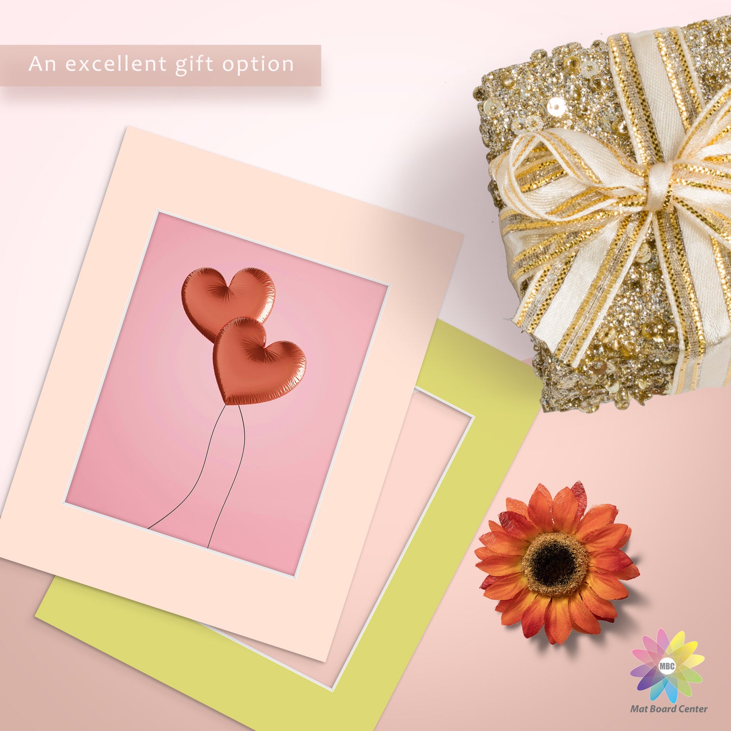 11x14 Mixed Color Mats For 8x10 Picture-Pack of 20