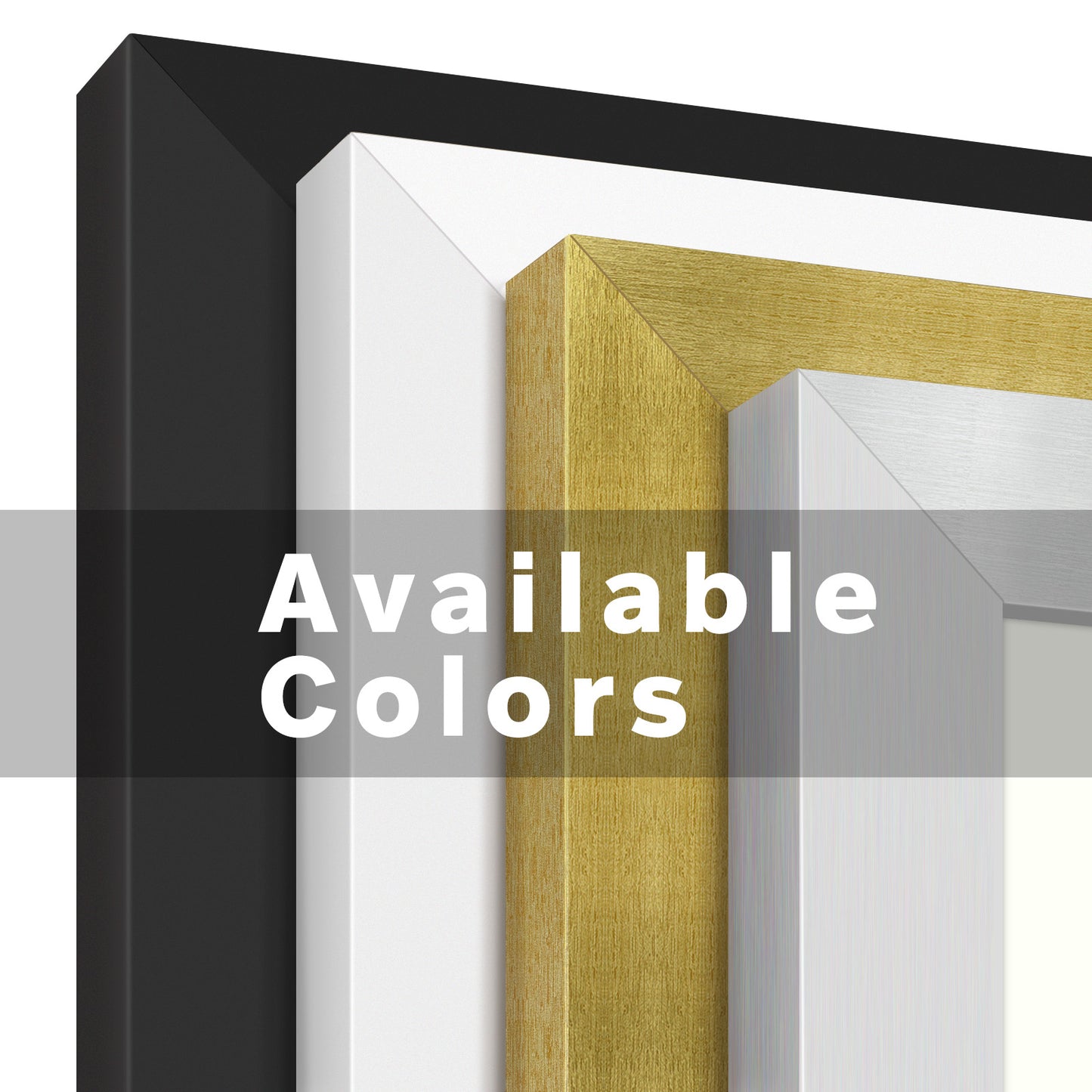Clearance 11x14 MDF Frame for 8x10 Picture White (8 Pcs per Box)