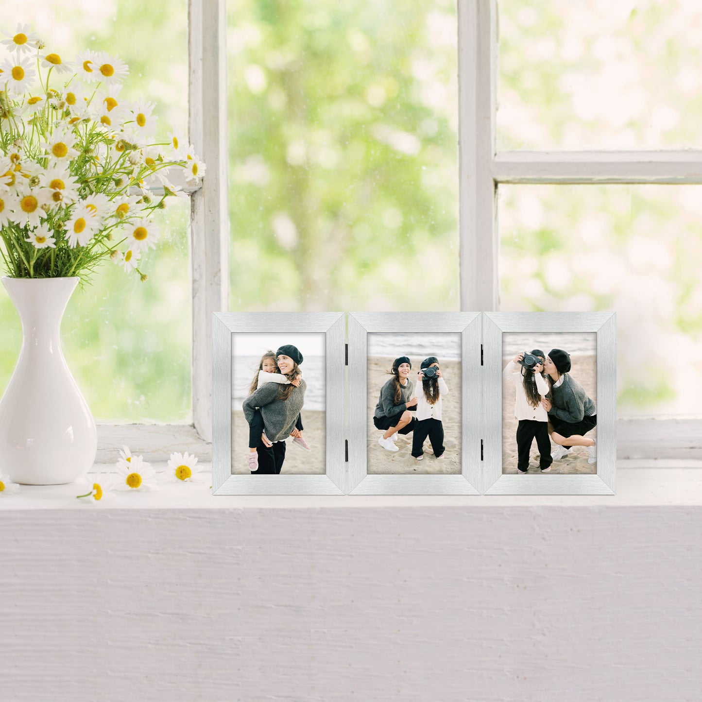 Clearance Three Picture Frame for Three 4x6 Pictures (8 Pcs per Box)