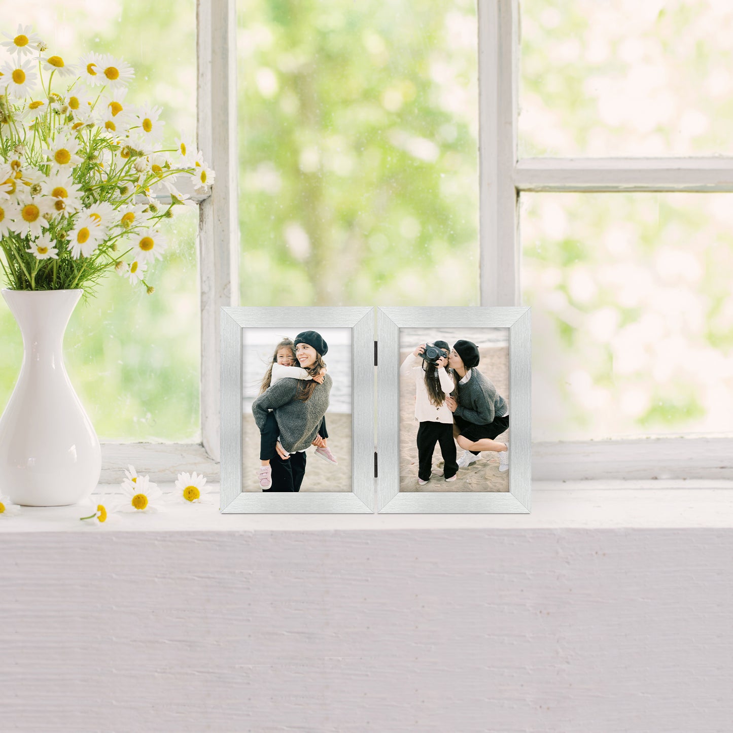 Clearance Double Picture Frame for 5x7 Picture (10 Pcs Per Box)