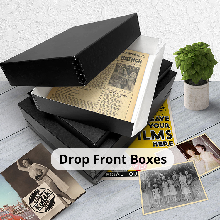 Drop Front Boxes– Mat Board Center
