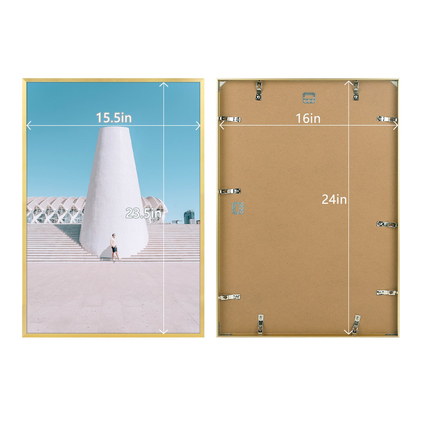 16x24 Aluminum Picture Frame (6 Pcs per Box)