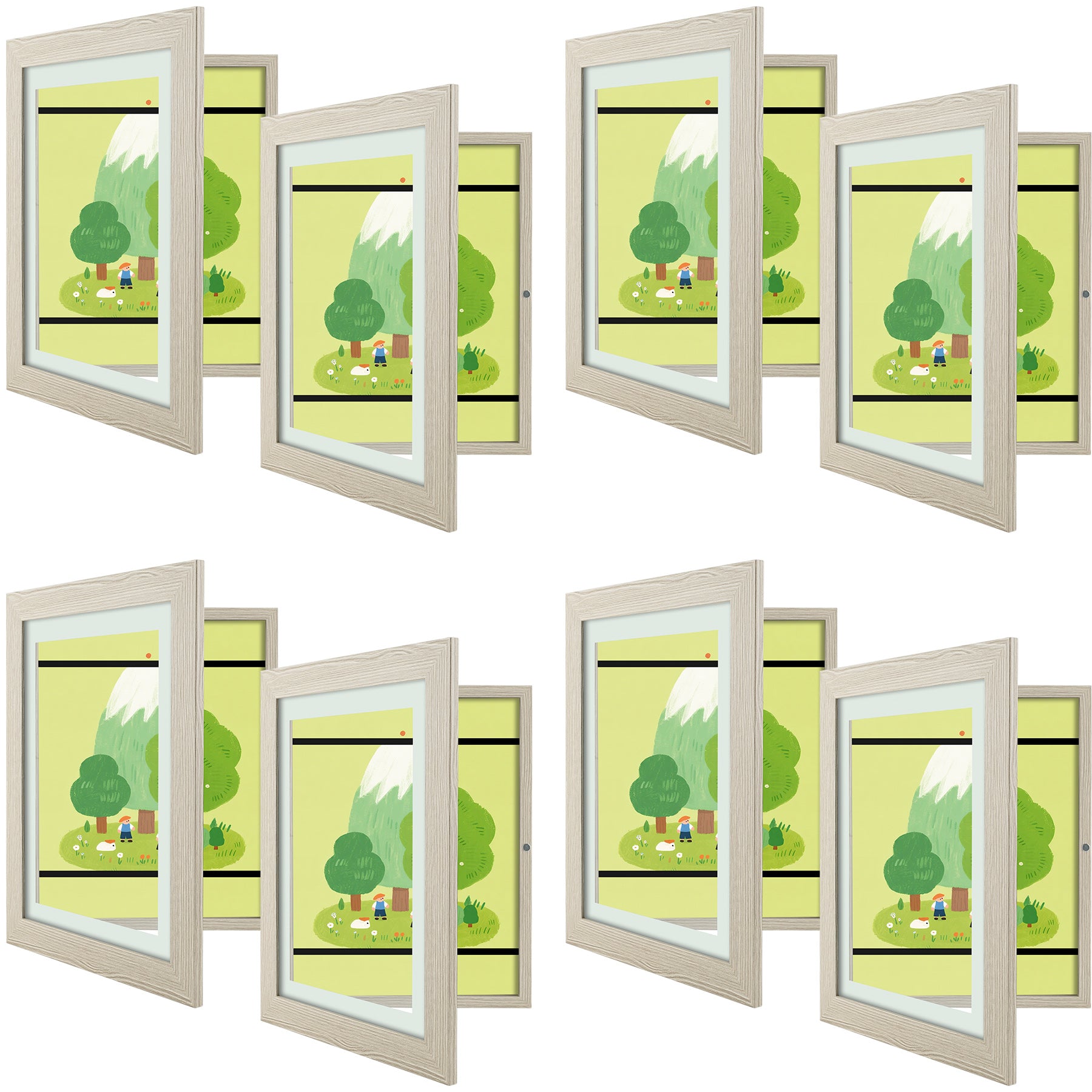 Clearance 9x12 Kids Art Frames (8 Pcs Per Box)