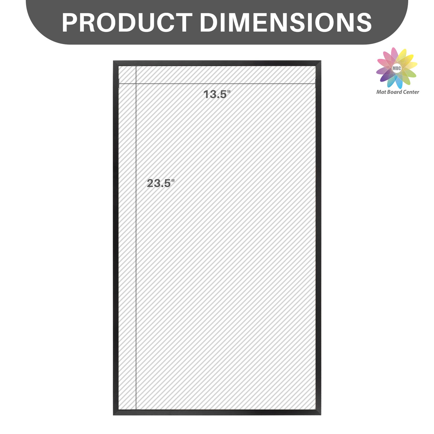 14x24 Poster Frame with Plexiglass (6 Pcs Per Box)