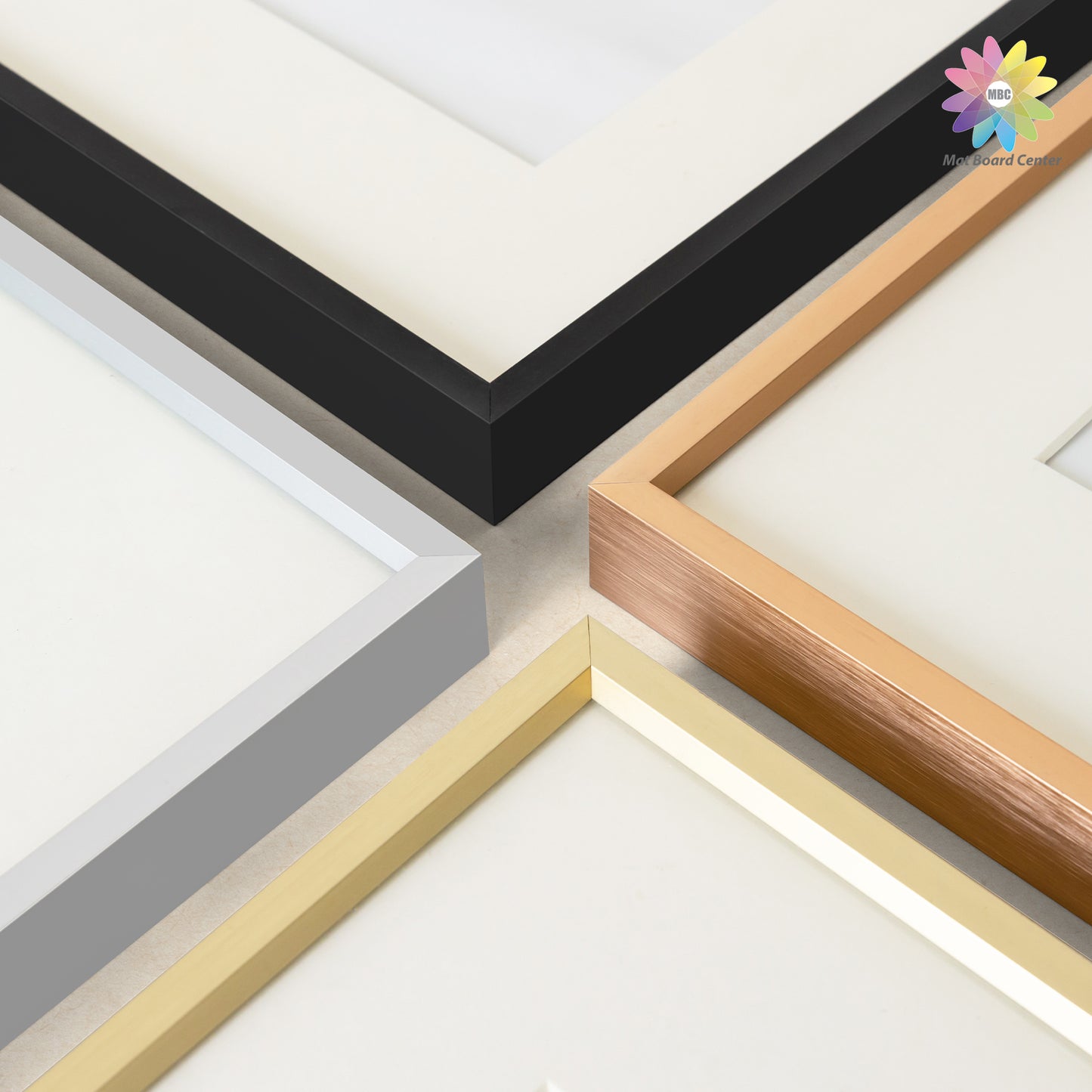 Clearance 16x24 Aluminum Picture Frame for 12x18 Pictures with Ivory Mat and Real Glass (6 Pcs Per Box)