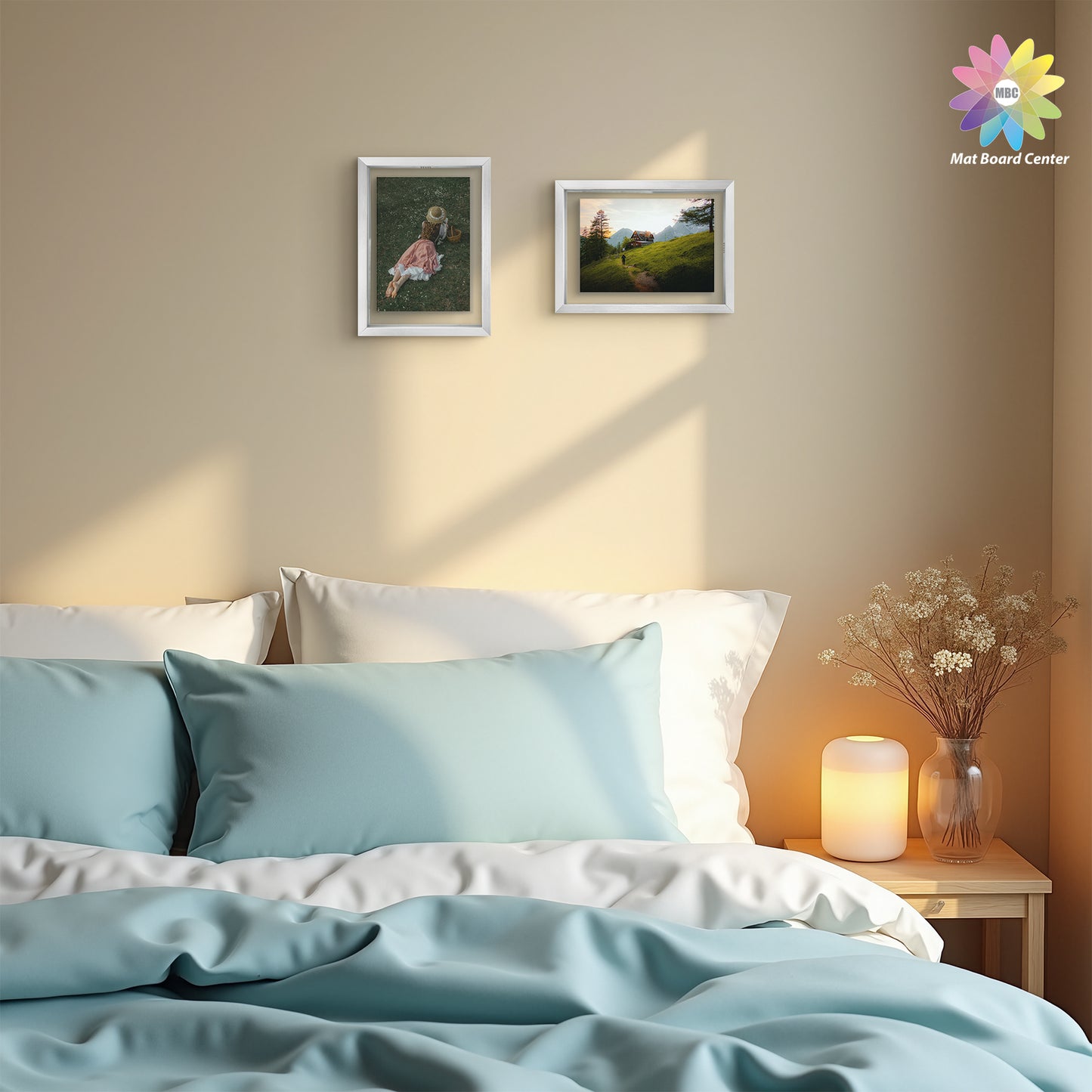 Clearance 5x7 Floating Aluminum Frame with Real Glass (12 Pcs Per Box)
