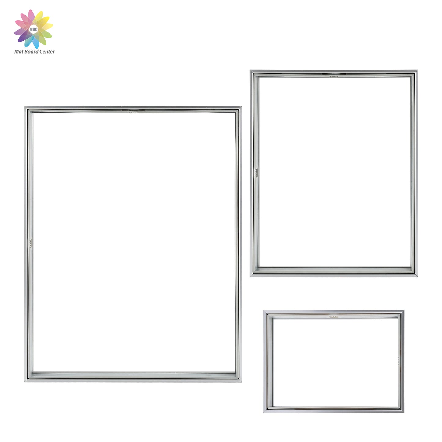 Clearance Floating Picture Frames Set - Displays Four 11x14, Eight 8x10, And Sixteen 5x7 Photos (28 Pcs Per Box)
