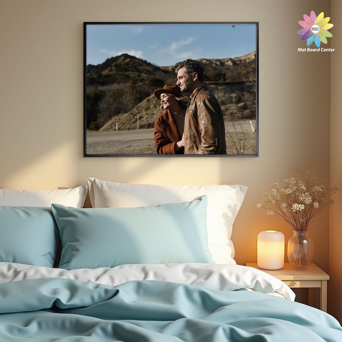 18x24 Poster Frame with White Mat for 16x20 Picture (3 Pcs Per Box)