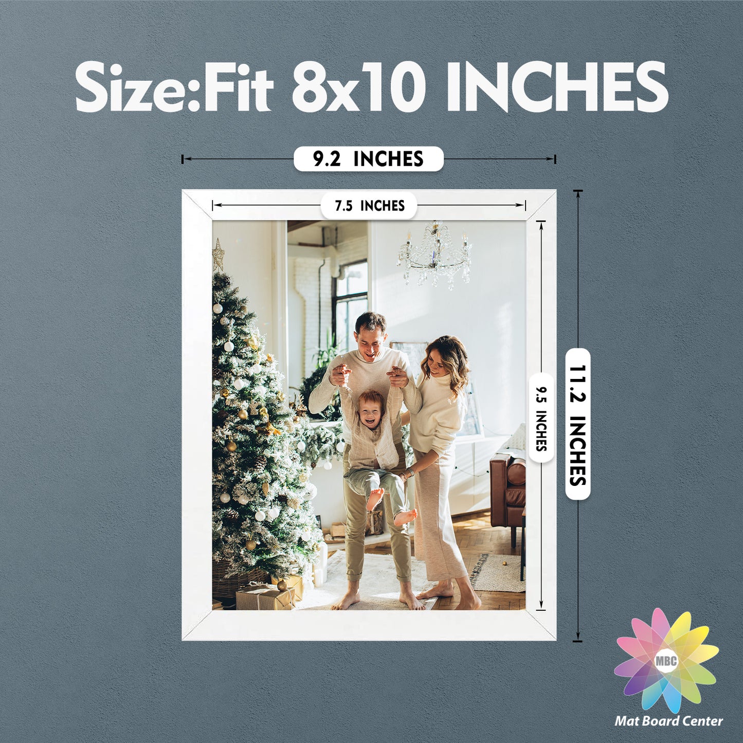 Clearance 8x10 Picture Frame with Plexiglass (40 Pcs Per Box)