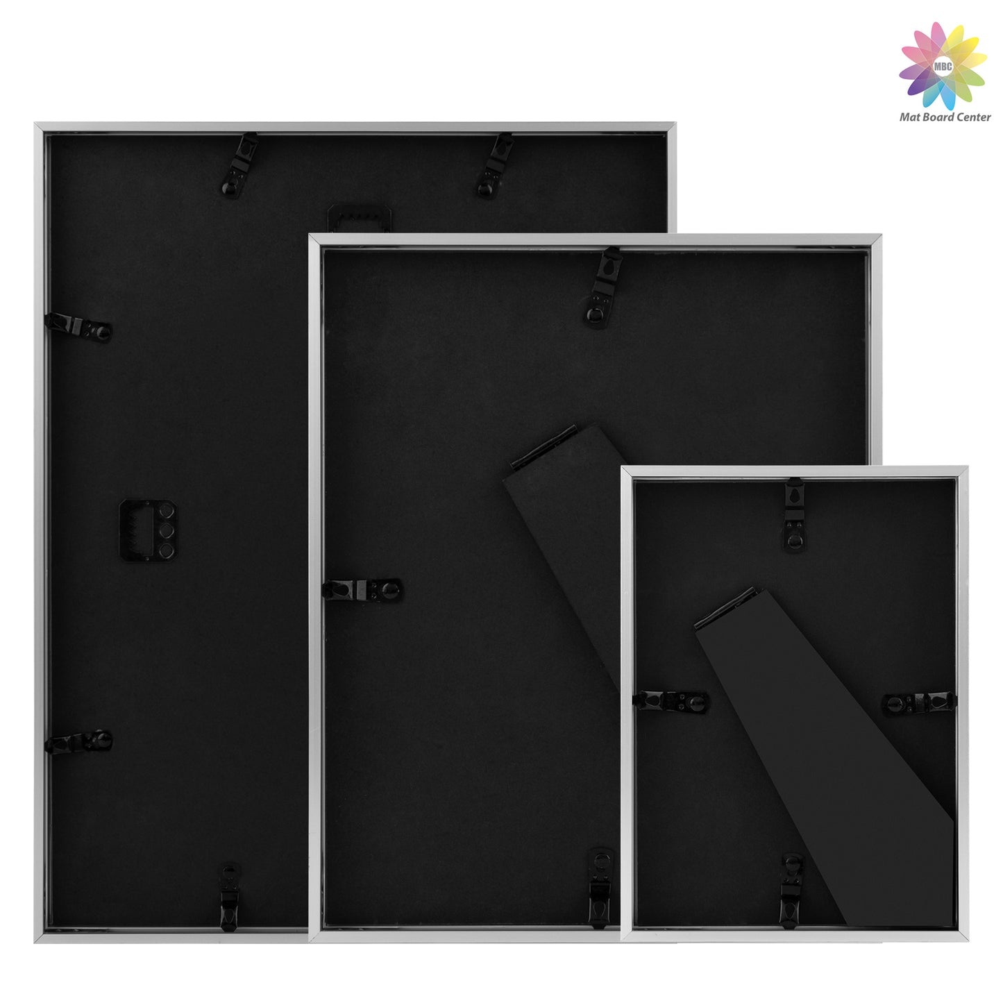 Clearance Gallery Wall frames - Display Four 11x14, Eight 8x10, and Sixteen 5x7 inch Photos (28 Pcs Per Box)