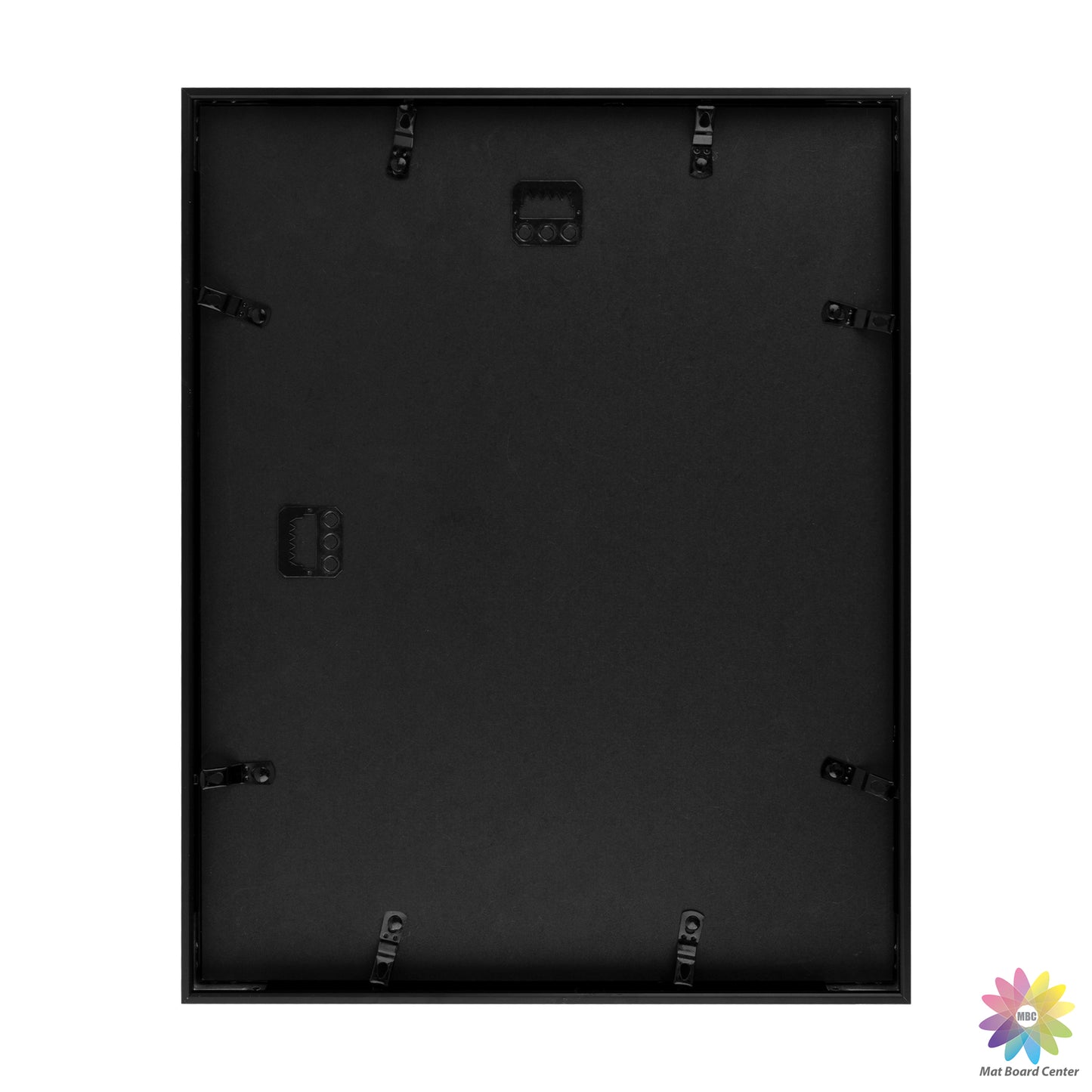 11x14 Collage Picture Frame With White Mat Display Five 4x6 Photo Black (6 Pcs Per Box)