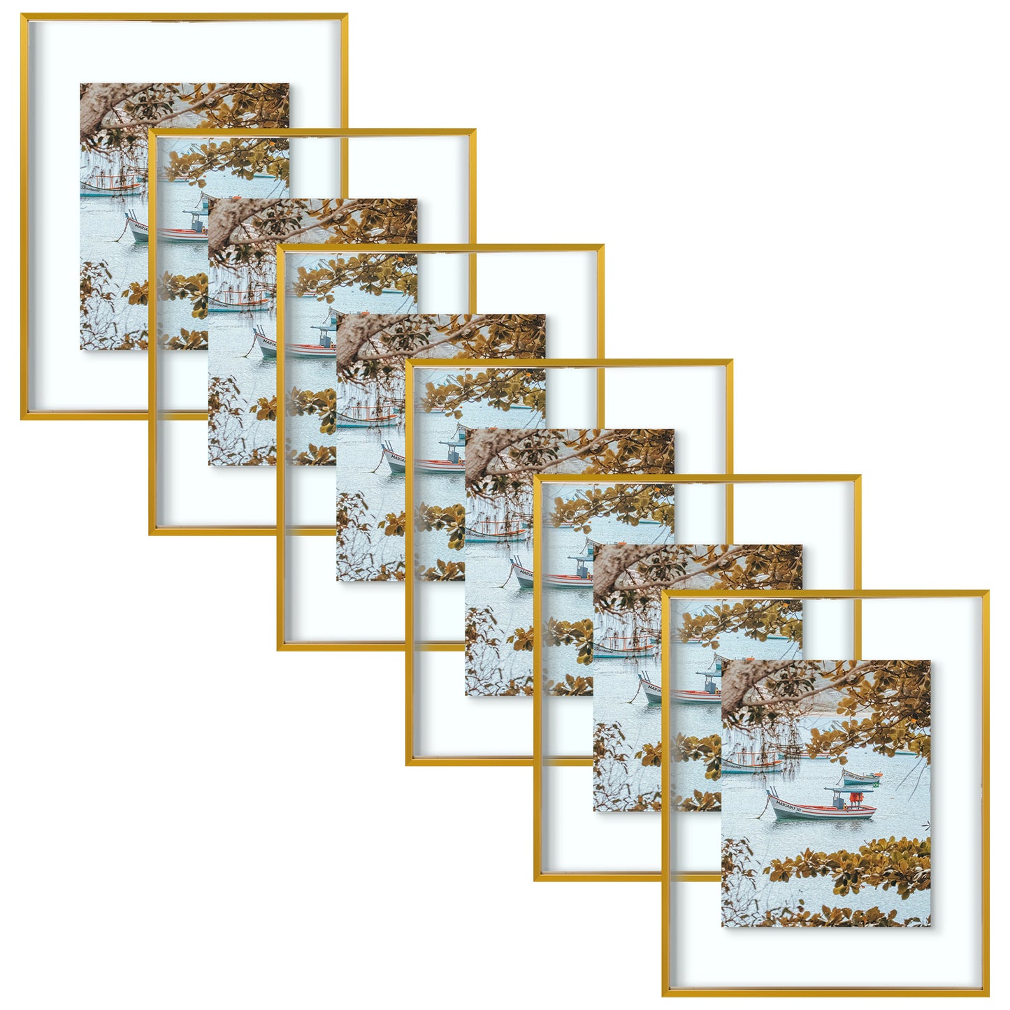16x20 Floating Frame For Any Size Photo Up to 16 by 20 (6 Pcs Per Box) Bronze