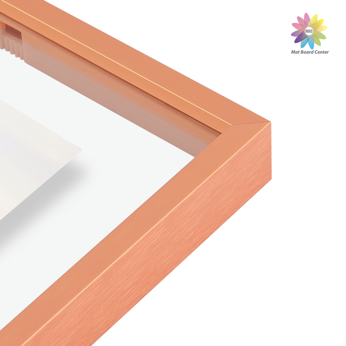 Clearance 12x18 Aluminum Floating Frame Rose Gold (6 Pcs Per Box)