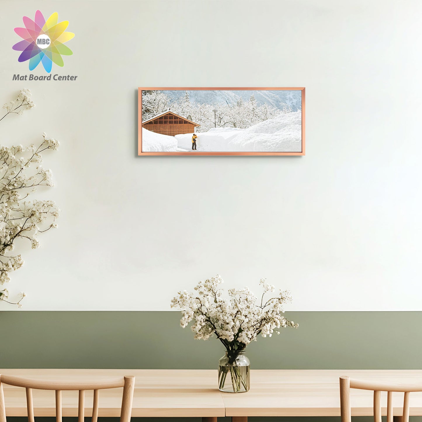 8x20 Aluminum Collage Picture Frame for Four 4x6 Photos (6 Pcs Per Box)
