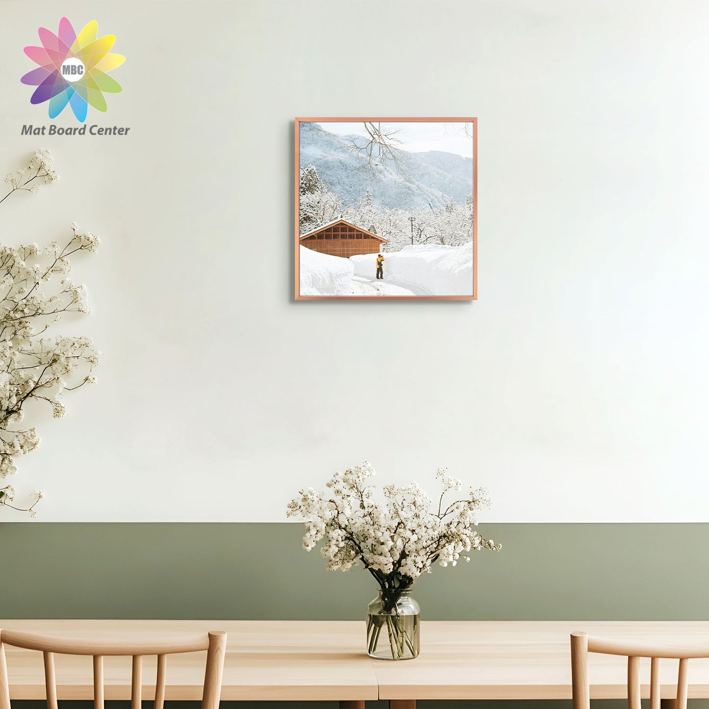 16x16 Aluminum Collage Picture Frame for Nine 4x4 Photos (6 Pcs per Box)