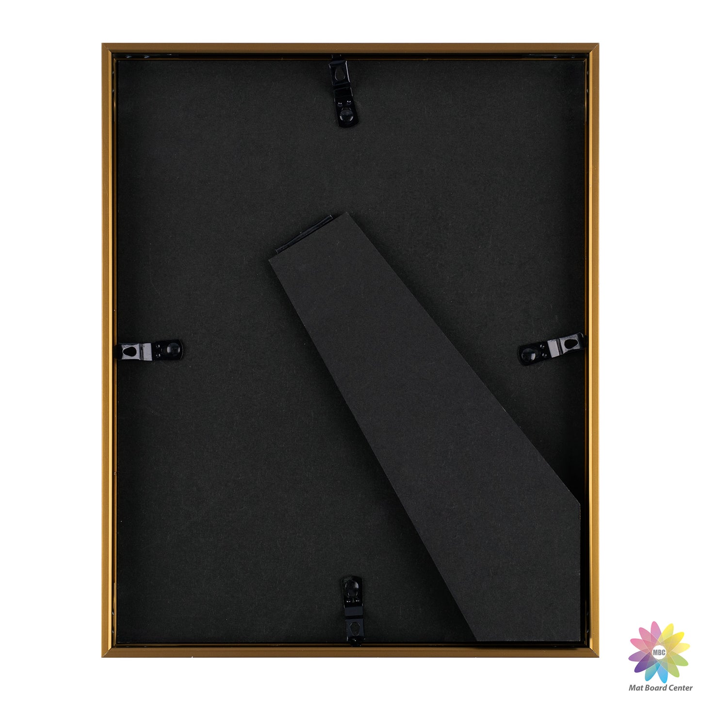 Clearance 8x10 Aluminum Picture Frame Displays 5x7 Photos with White Mat and Real Glass Bronze（12 Pcs Per Box）