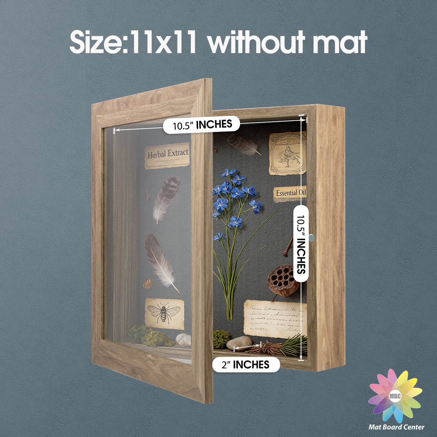 Clearance 11x11 Shadow Box Picture Frame (4 Pcs Per Box)
