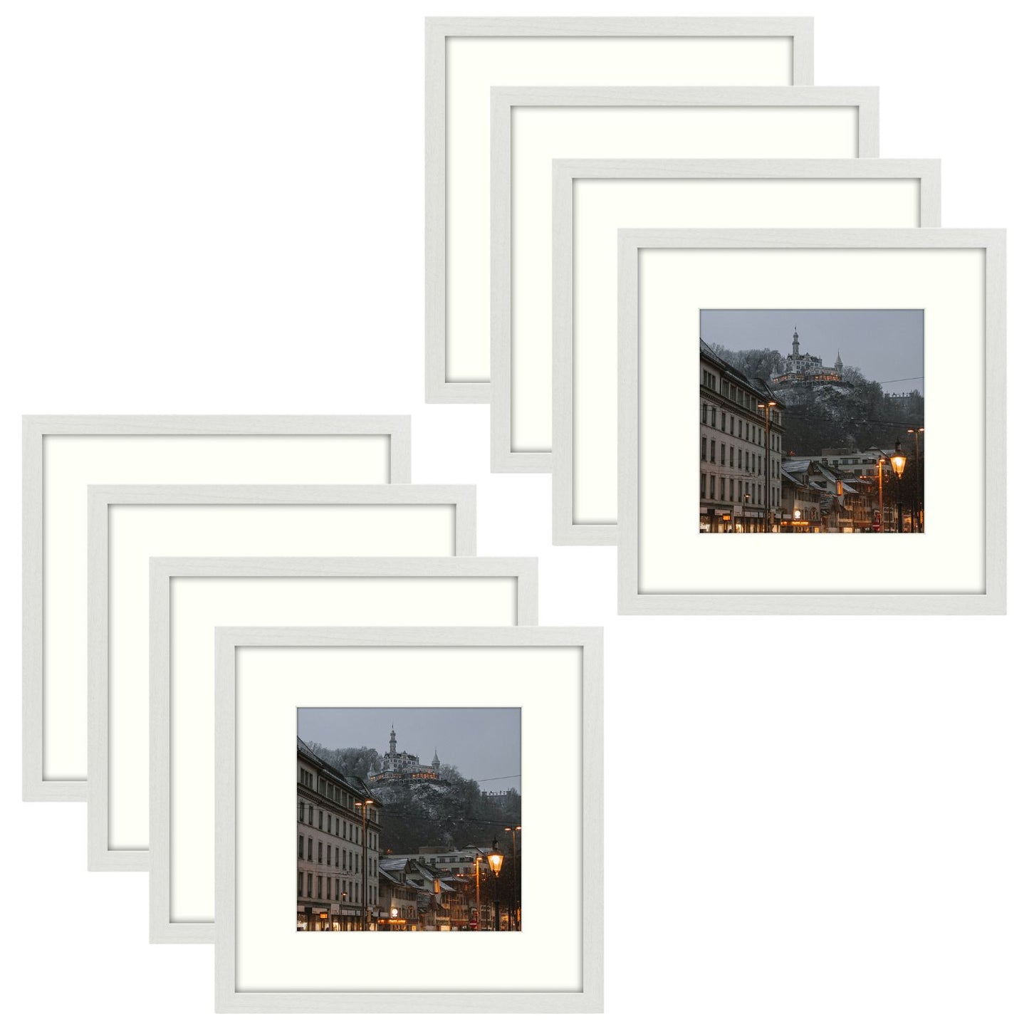 BOGO 12x12 Picture Frame for 8x8 Photo(8 Pcs Per Box)