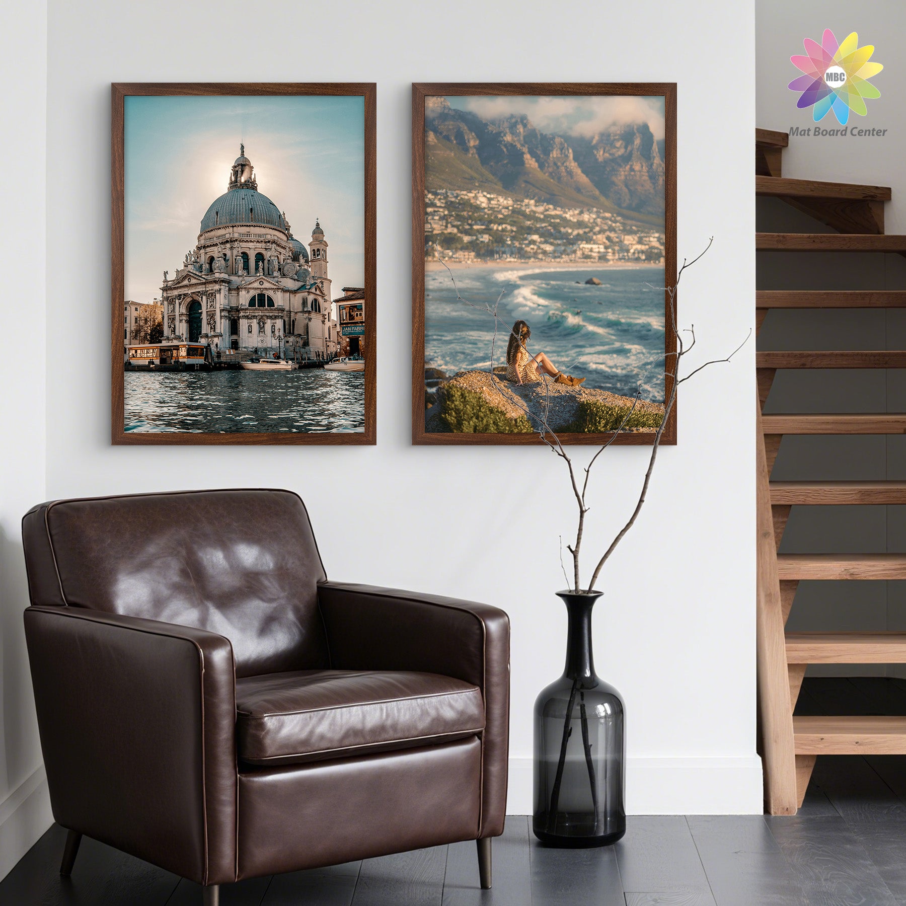 Mat Board Center,16.5x23.4 Poster Frame-Large Wall Picture Frame