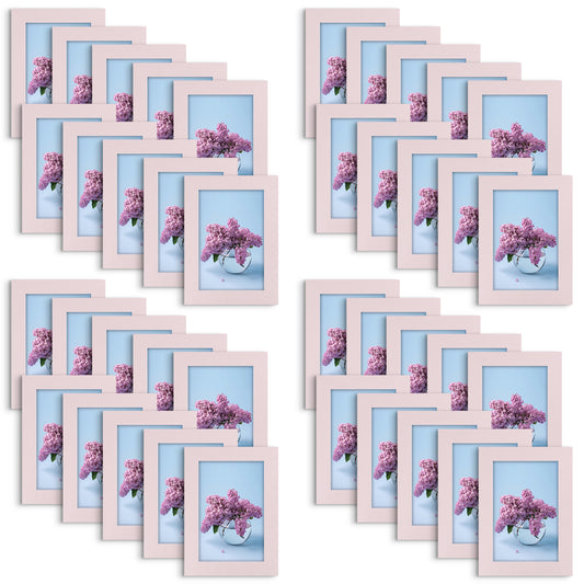 4x6 Picture Frames Pink (40 Pcs Per Box)