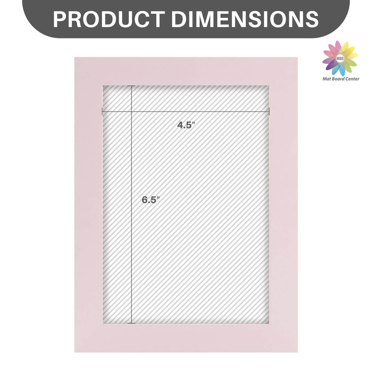 5x7 Picture Frames Pink (40 Pcs Per Box)