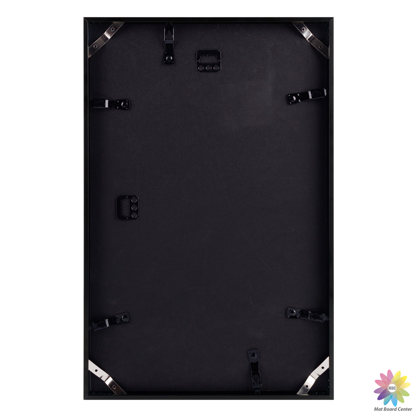 11x17 Aluminum Picture Frame with White Mat for 8x12 Photo (6 Pcs Per Box)