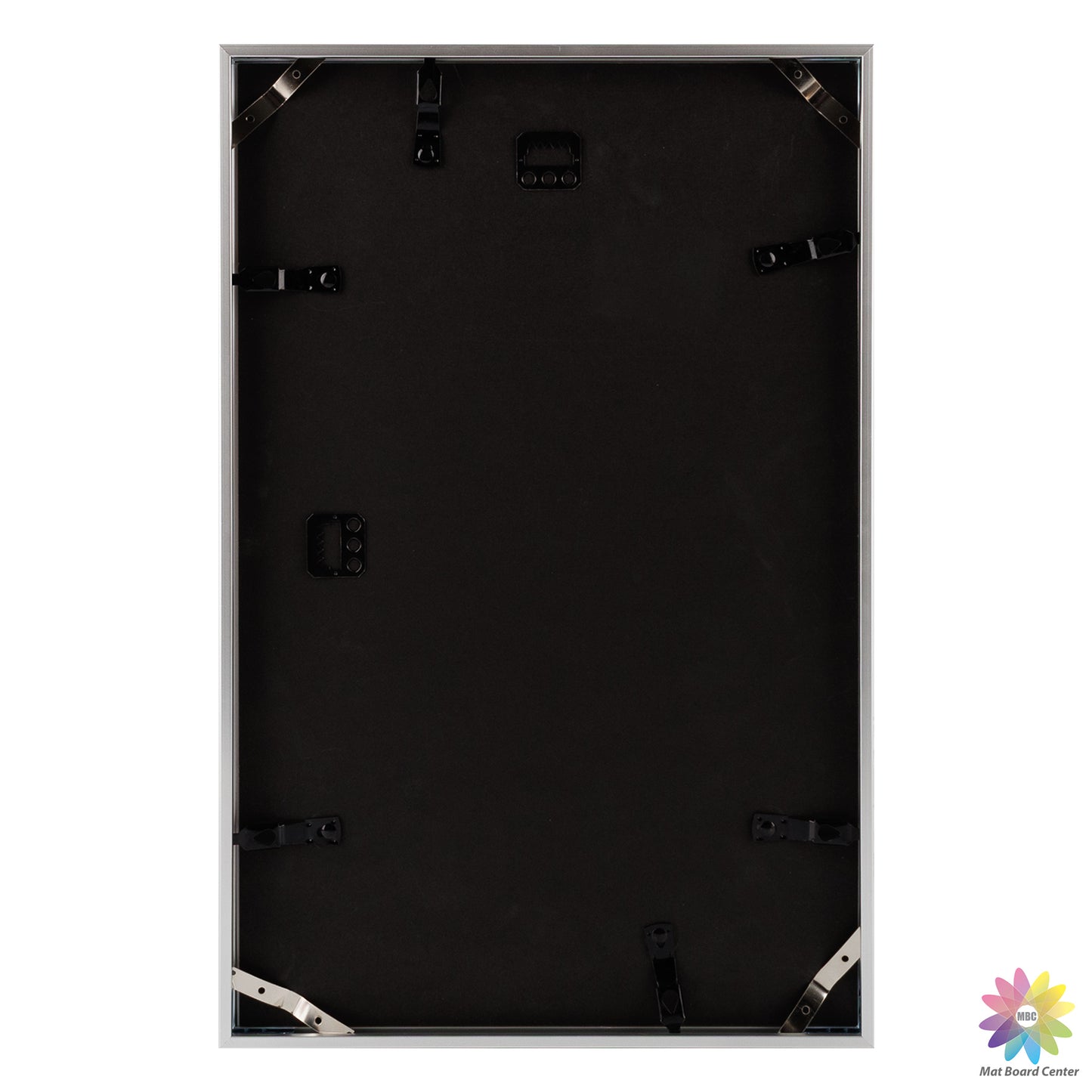 11x17 Aluminum Picture Frame with White Mat for 8x12 Photo (6 Pcs Per Box)