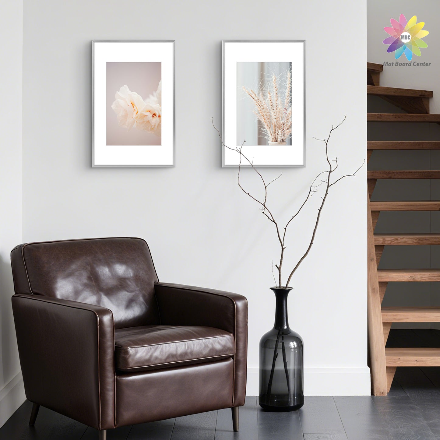 11x17 Aluminum Picture Frame with White Mat for 8x12 Photo (6 Pcs Per Box)