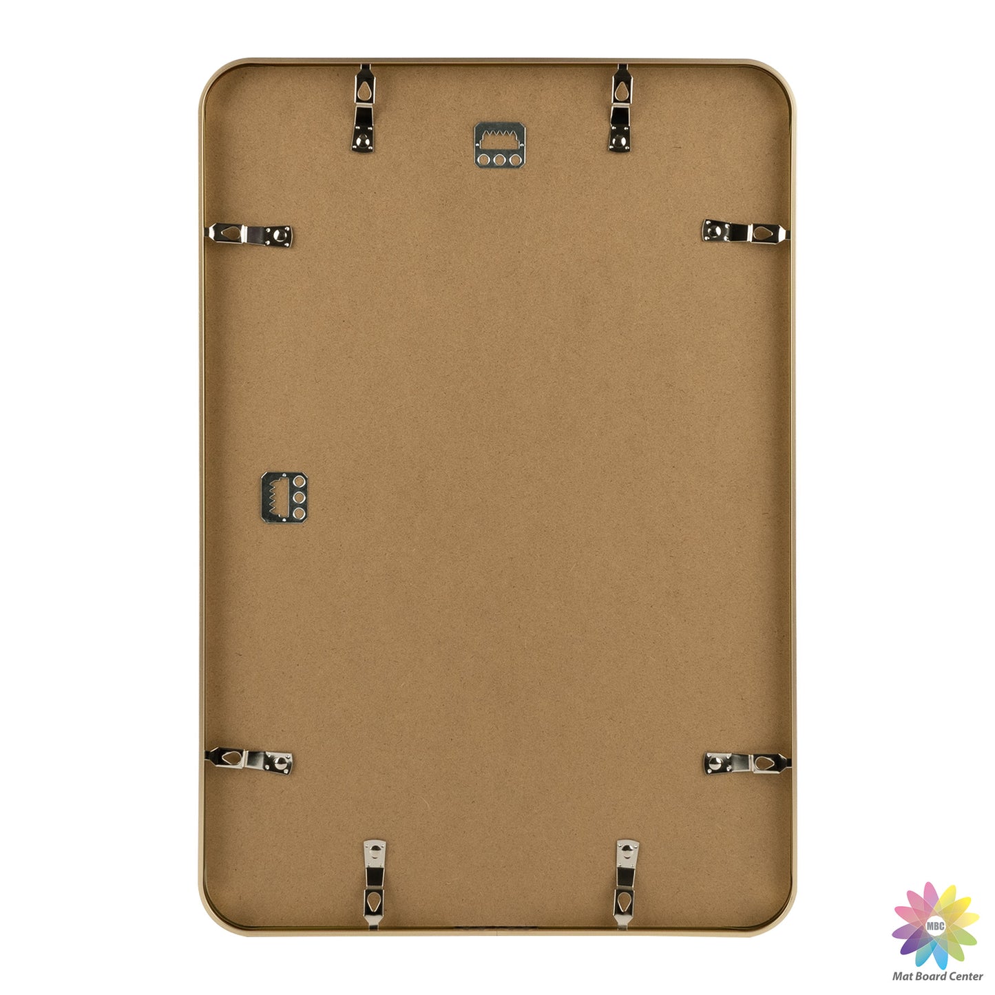 13x19 Round Corner Aluminum Picture Frame with White Mat for 11x17 Picture(6 Pcs Per Box)