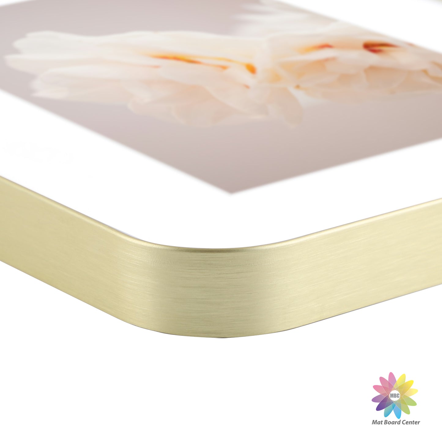 13x19 Round Corner Aluminum Picture Frame with White Mat for 11x17 Picture(6 Pcs Per Box)