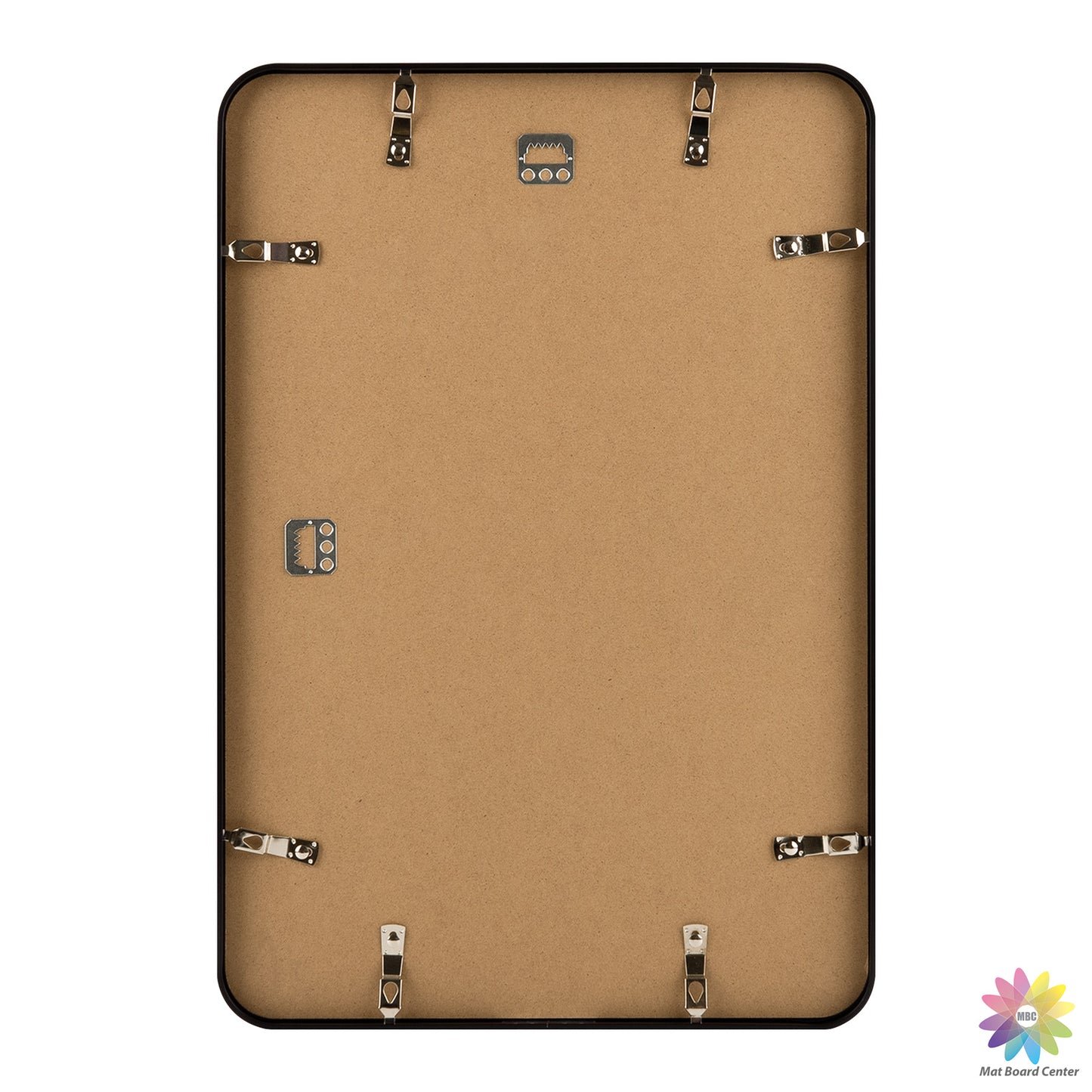 13x19 Round Corner Aluminum Picture Frame with White Mat for 11x17 Picture(6 Pcs Per Box)