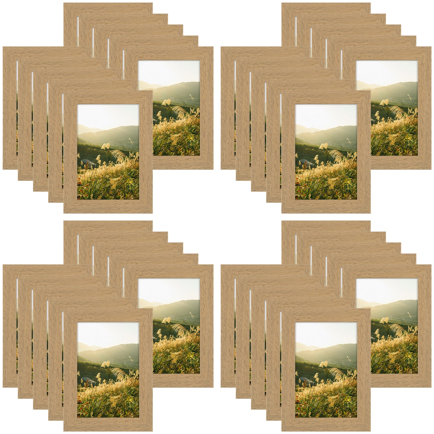 Clearance 4x6 Picture Frame with Plexiglass(40 Pcs Per Box)
