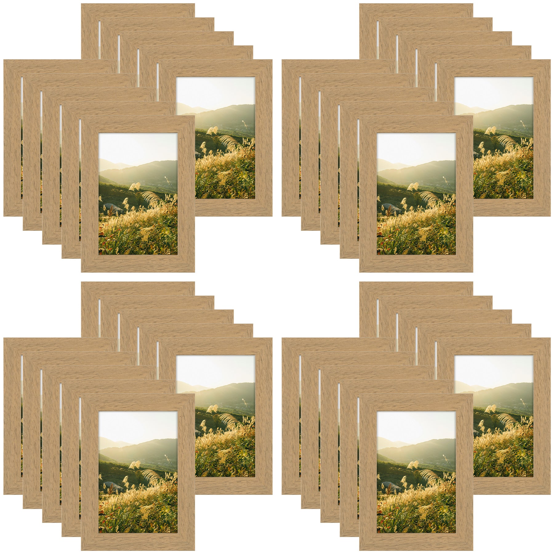 Clearance 4x6 Picture Frame with Plexiglass(40 Pcs Per Box)